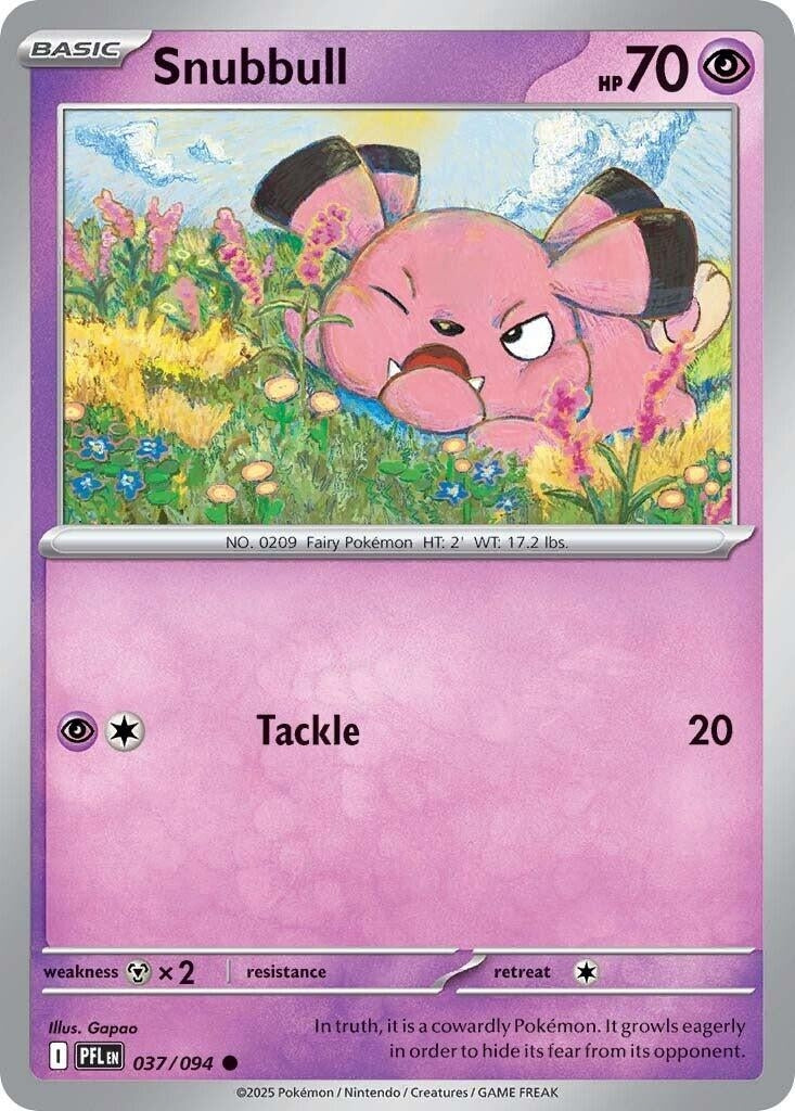 Image for Snubbull (037/094) (ME02: Phantasmal Flames) - Pokemon