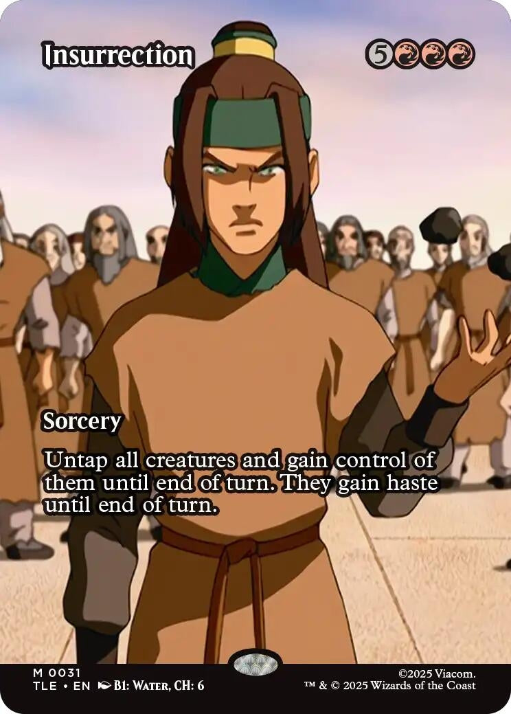 Insurrection (Borderless) (31) (Avatar: The Last Airbender: Eternal-Legal)