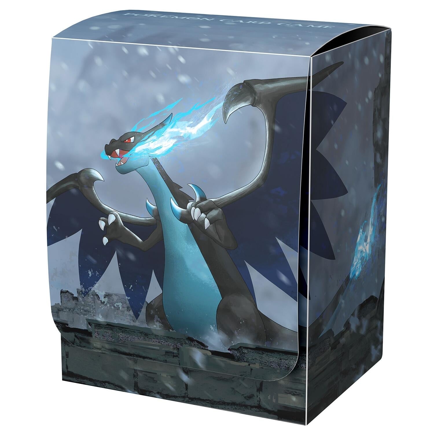 Image for Pokemon Center Japan Exclusive: Mega Charizard X Old Castle Deck Box - Deck Boxes
