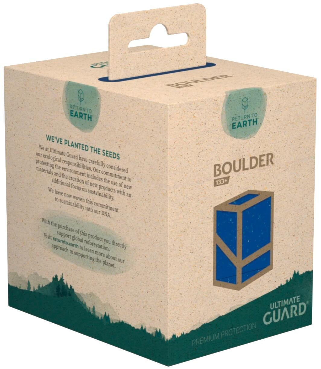 Image for Return to Earth Boulder Deck Case Blue (133+) - Deck Boxes