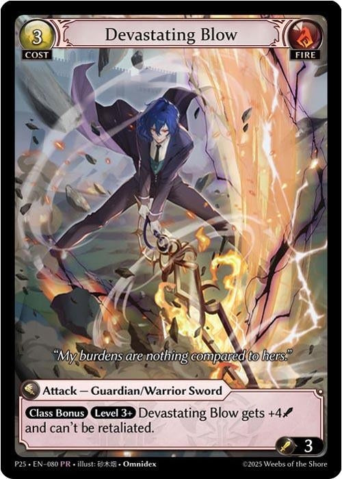 Image for Devastating Blow (080) (Promotional Cards) (P) - Grand Archive TCG