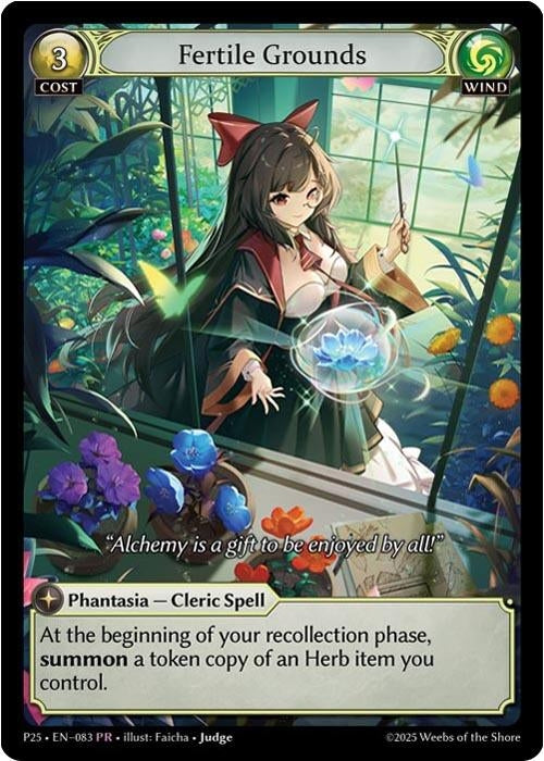 Image for Fertile Grounds (083) (Promotional Cards) (P) - Grand Archive TCG
