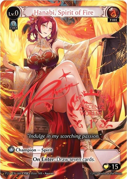 Image for Hanabi, Spirit of Fire (CPR) (009) (Promotional Cards) (P) - Grand Archive TCG