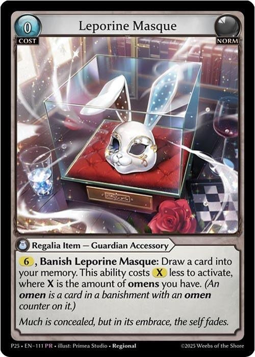 Image for Leporine Masque (111) (Promotional Cards) (P) - Grand Archive TCG