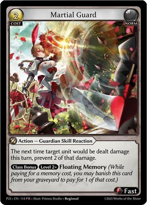 Image for Martial Guard (114) (114) (Promotional Cards) (P) - Grand Archive TCG
