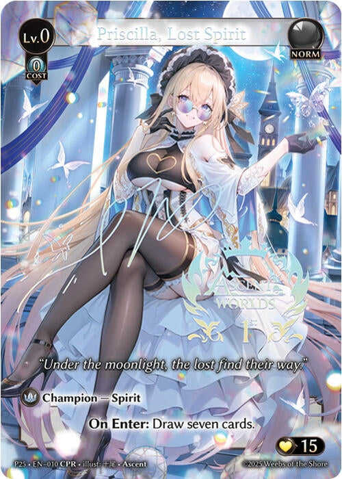 Image for Priscilla, Lost Spirit (CPR) (010) (010) (Promotional Cards) (P) - Grand Archive TCG