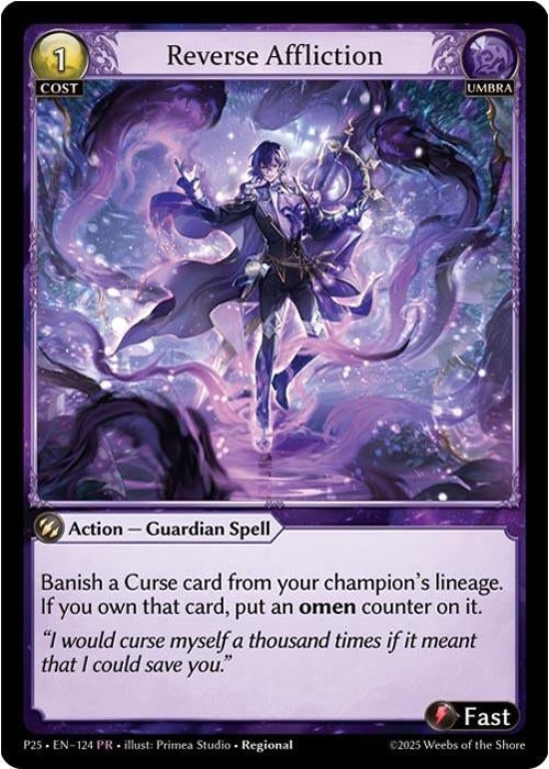 Image for Reverse Affliction (124) (Promotional Cards) (P) - Grand Archive TCG