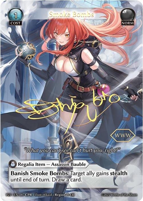 Image for Smoke Bombs (087) (Promotional Cards) (P) - Grand Archive TCG