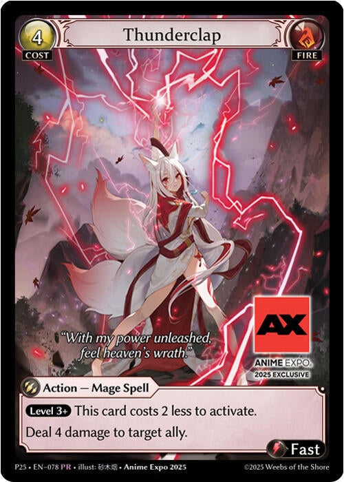 Thunderclap (076) (Promotional Cards)