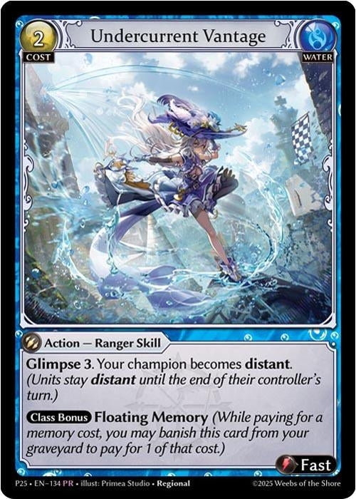 Image for Undercurrent Vantage (134) (Promotional Cards) (P) - Grand Archive TCG