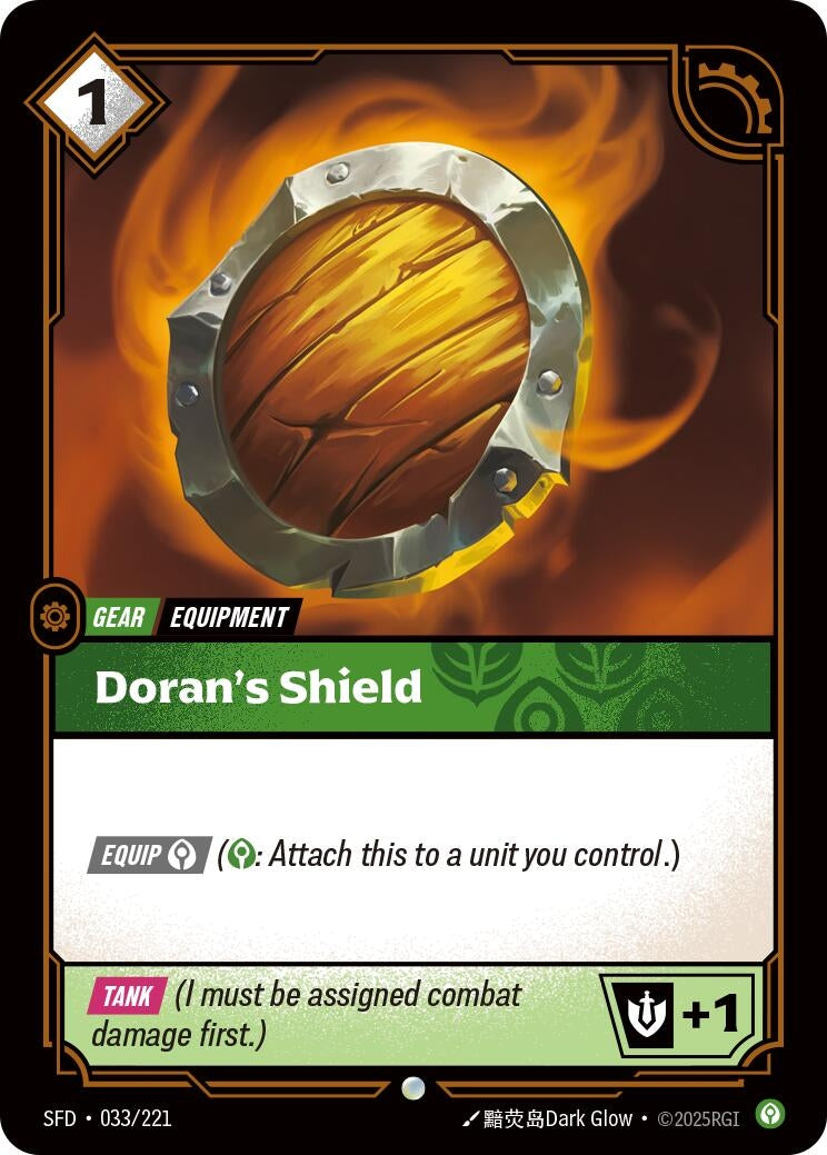 Doran's Shield (033/221) (Spiritforged) - PokeBox USA