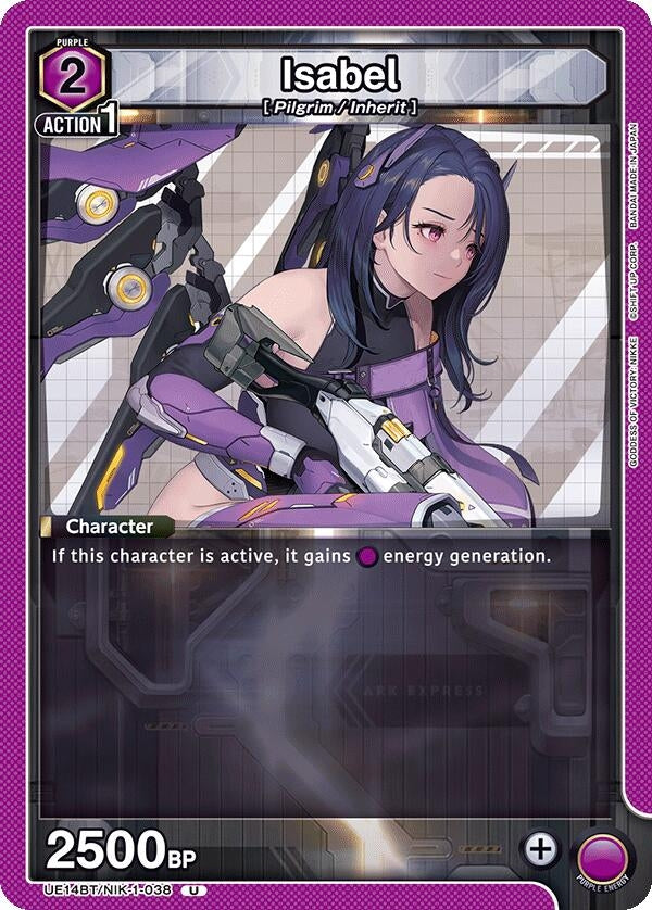 Image for Isabel (038) (UE14BT/NIK-1-038) (UE14BT: GODDESS OF VICTORY: NIKKE) (UE14BT) - Union Arena