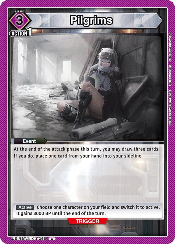Image for Pilgrims (UE14BT/NIK-1-065) (UE14BT: GODDESS OF VICTORY: NIKKE) (UE14BT) - Union Arena