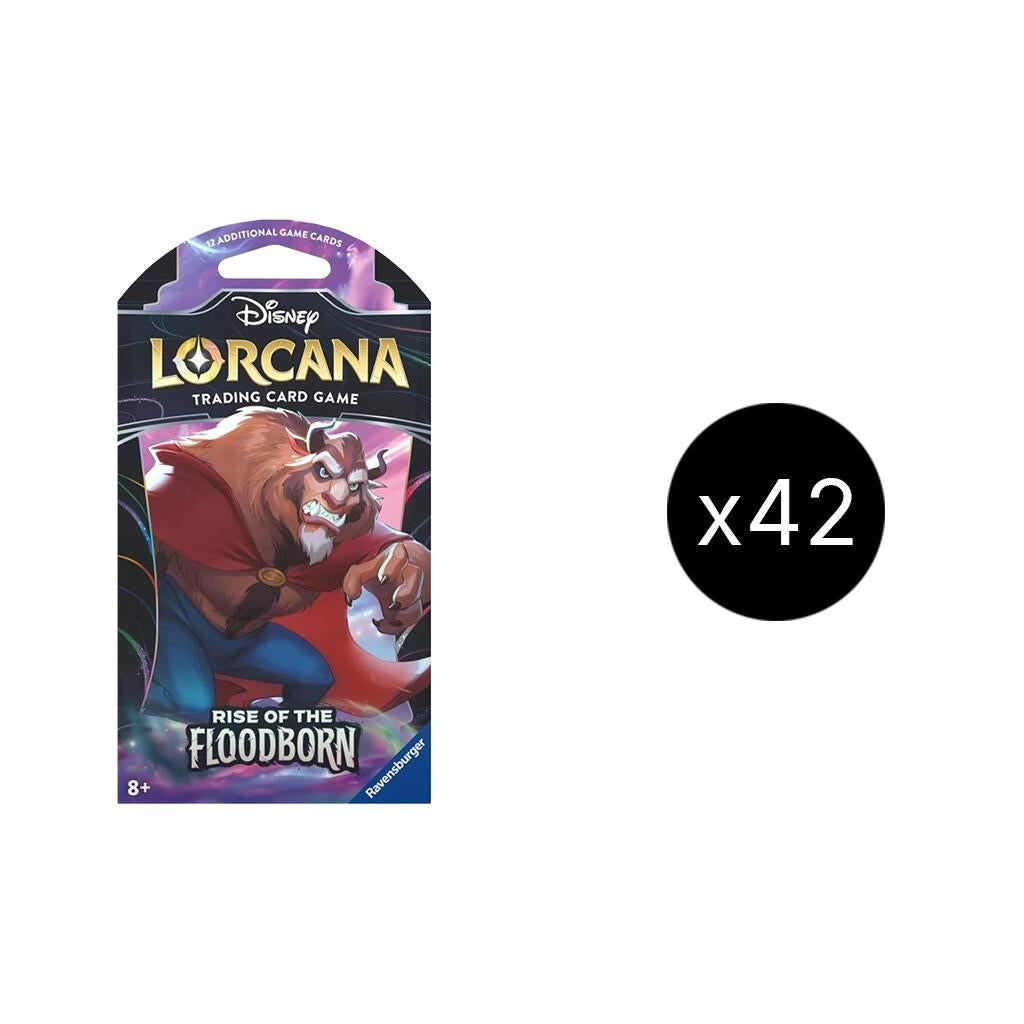 Image for Disney Lorcana: Rise of the Floodborn Sleeved Booster Pack Case - Disney Lorcana