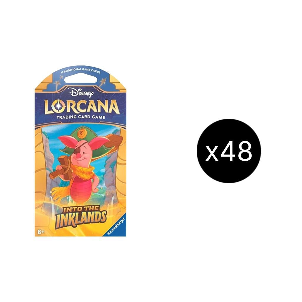 Image for Disney Lorcana: Into the Inklands Sleeved Booster Pack Case - Disney Lorcana
