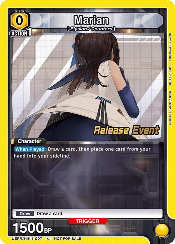 Image for Marian (007) (UEPR/NIK-1-007) (UE14BT: GODDESS OF VICTORY: NIKKE Release Event Cards) (UE14BT_RE) - Union Arena
