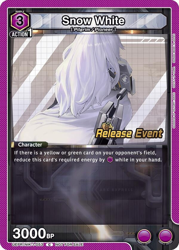 Image for Snow White (053) (UEPR/NIK-1-053) (UE14BT: GODDESS OF VICTORY: NIKKE Release Event Cards) (UE14BT_RE) - Union Arena