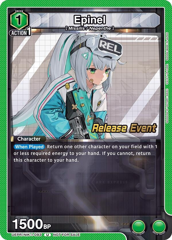 Image for Epinel (UEPR/NIK-1-093) (UE14BT: GODDESS OF VICTORY: NIKKE Release Event Cards) (UE14BT_RE) - Union Arena