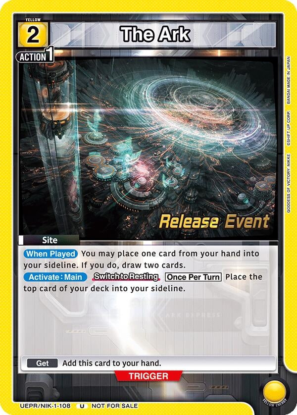 Image for The Ark (UEPR/NIK-1-108) (UE14BT: GODDESS OF VICTORY: NIKKE Release Event Cards) (UE14BT_RE) - Union Arena
