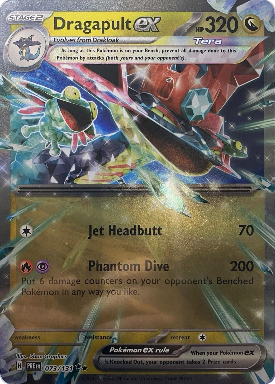 Dragapult ex (073/131) (Jumbo Cards) - PokeBox USA
