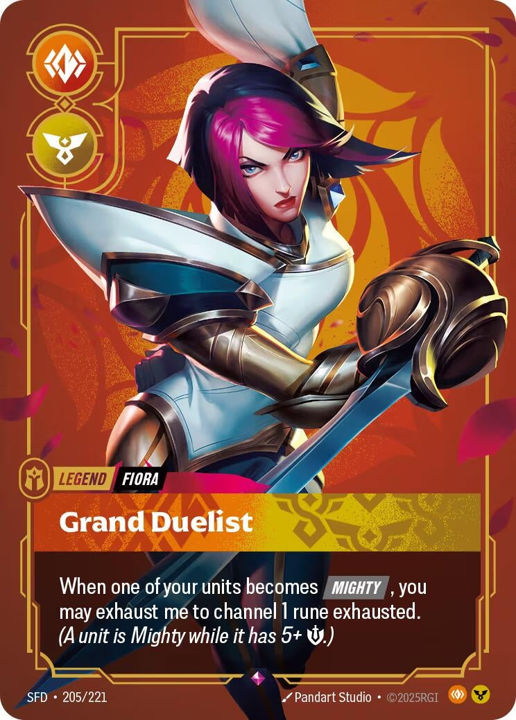 Fiora - Grand Duelist (205/221) (Spiritforged) - PokeBox USA