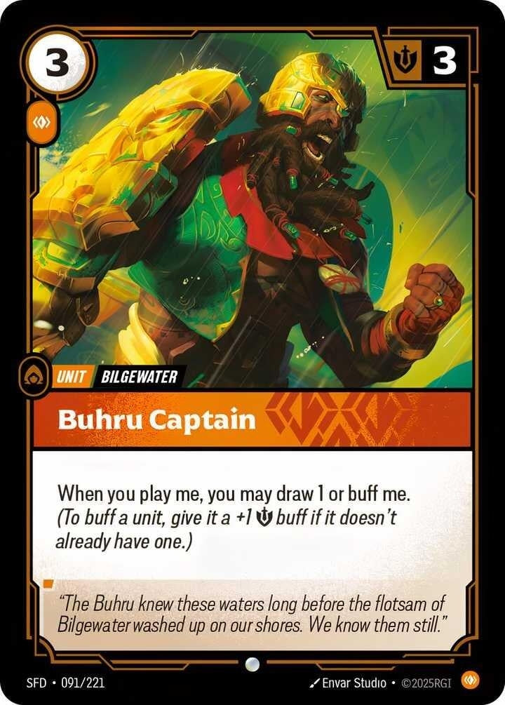 Buhru Captain (091/221) (Spiritforged) - PokeBox USA