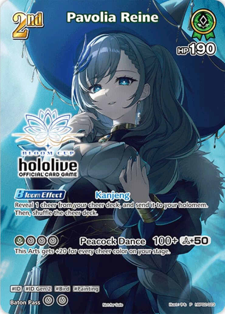 Image for Pavolia Reine (P) (hBP02-023) (hololive OFFICIAL CARD GAME Promos) (hOCGP) - Hololive