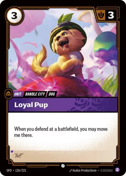 Loyal Pup (126/221) (Spiritforged) - PokeBox USA