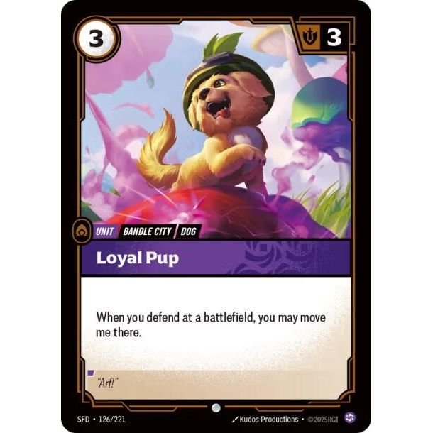 Loyal Pup (126/221) (Spiritforged) - PokeBox USA
