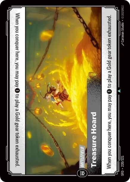 Image for Treasure Hoard (220/221) (Spiritforged) (SFD) - Riftbound: League of Legends Trading Card Game