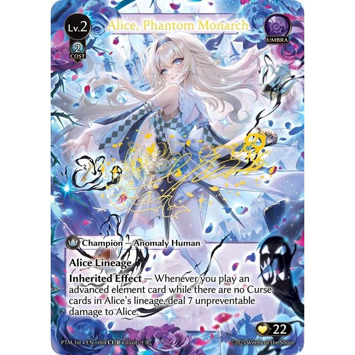 Image for Alice, Phantom Monarch (CUR) (004) (Phantom Monarchs) - Grand Archive TCG