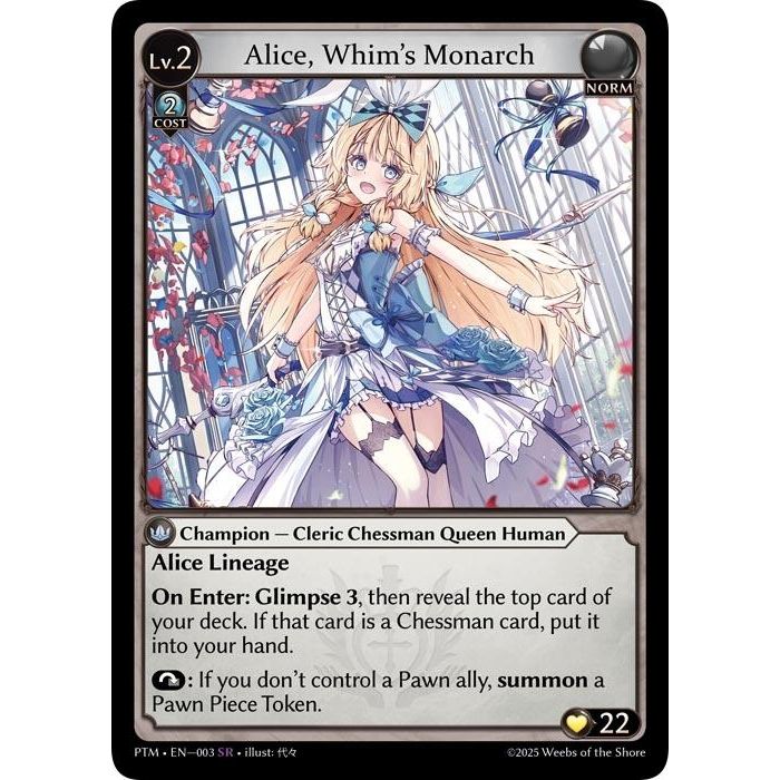 Image for Alice, Whim's Monarch (003) (Phantom Monarchs) - Grand Archive TCG