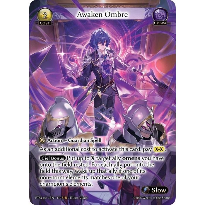 Image for Awaken Ombre (179) (Phantom Monarchs) - Grand Archive TCG