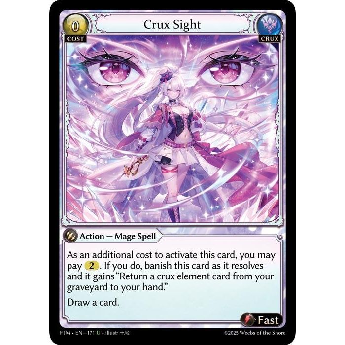 Image for Crux Sight (171) (Phantom Monarchs) - Grand Archive TCG