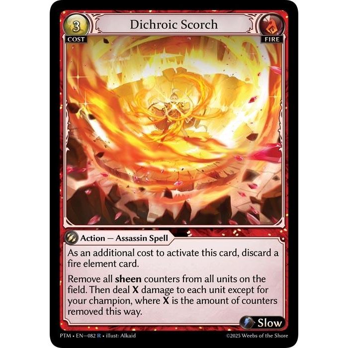 Image for Dichroic Scorch (082) (Phantom Monarchs) - Grand Archive TCG