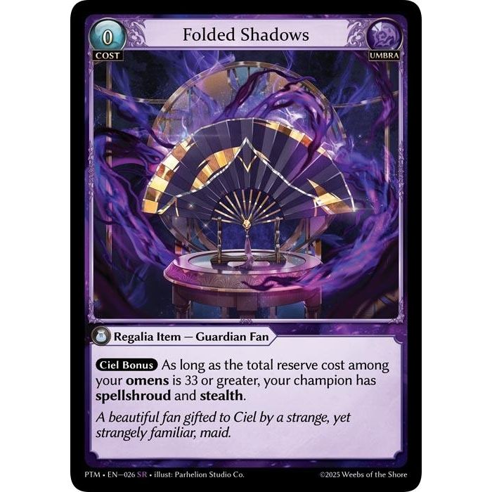 Image for Folded Shadows (026) (Phantom Monarchs) - Grand Archive TCG