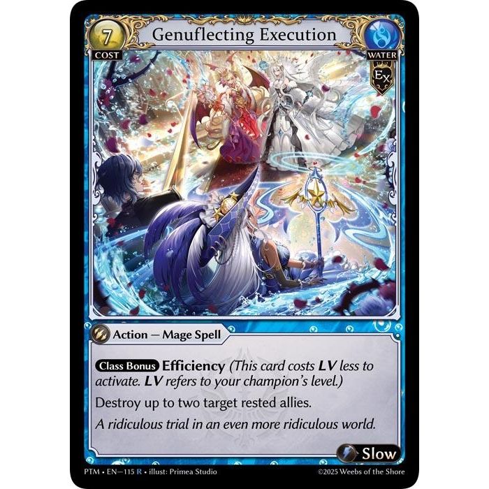 Image for Genuflecting Execution (115) (Phantom Monarchs) - Grand Archive TCG