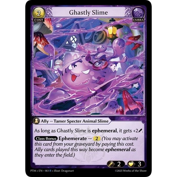Image for Ghastly Slime (183) (Phantom Monarchs) - Grand Archive TCG