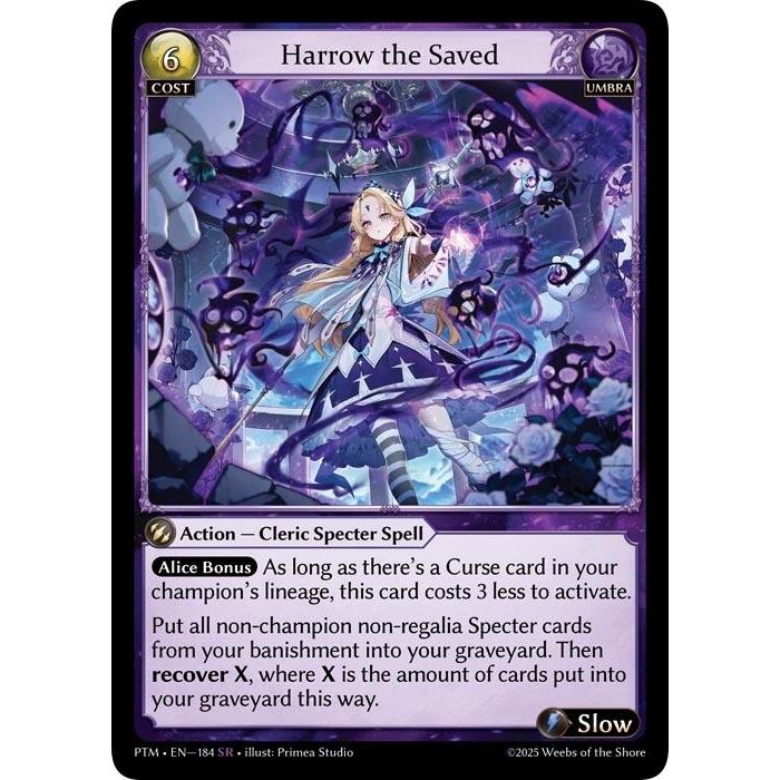 Image for Harrow the Saved (184) (Phantom Monarchs) - Grand Archive TCG