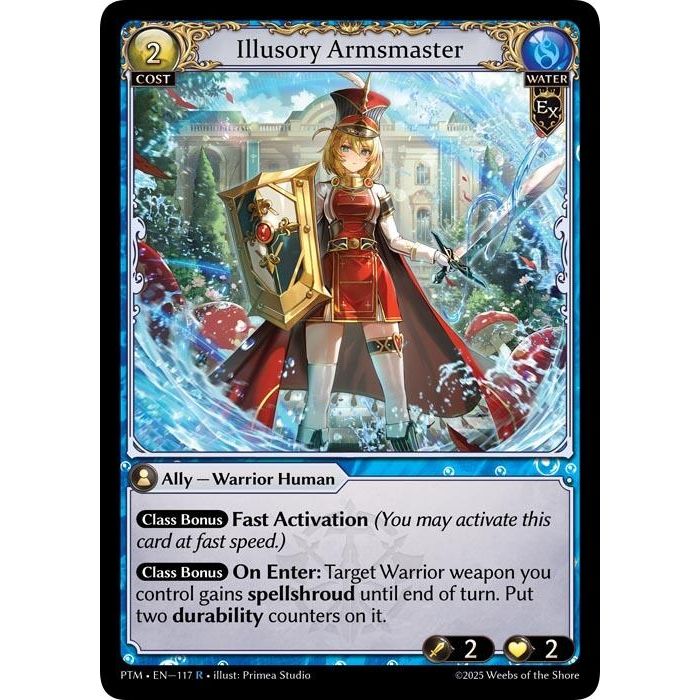 Image for Illusory Armsmaster (117) (Phantom Monarchs) - Grand Archive TCG