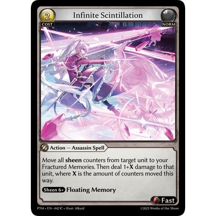 Image for Infinite Scintillation (042) (Phantom Monarchs) - Grand Archive TCG