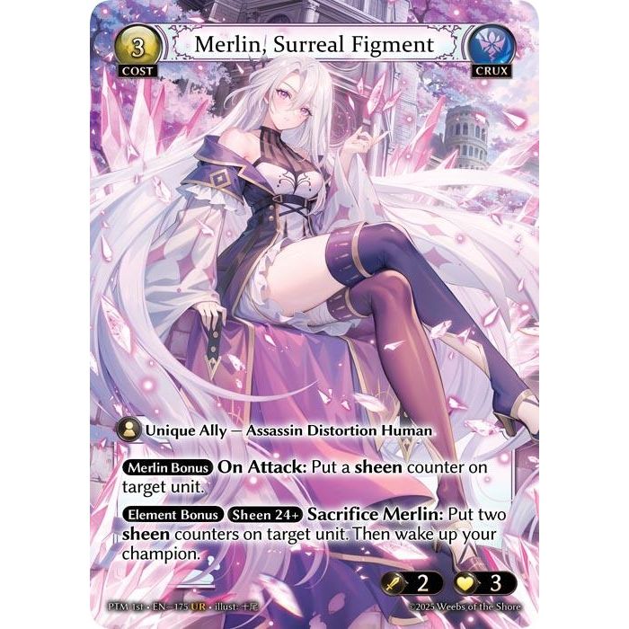 Image for Merlin, Surreal Figment (175) (Phantom Monarchs) - Grand Archive TCG