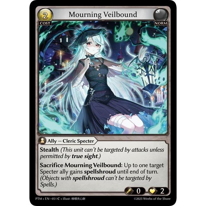 Image for Mourning Veilbound (051) (Phantom Monarchs) - Grand Archive TCG