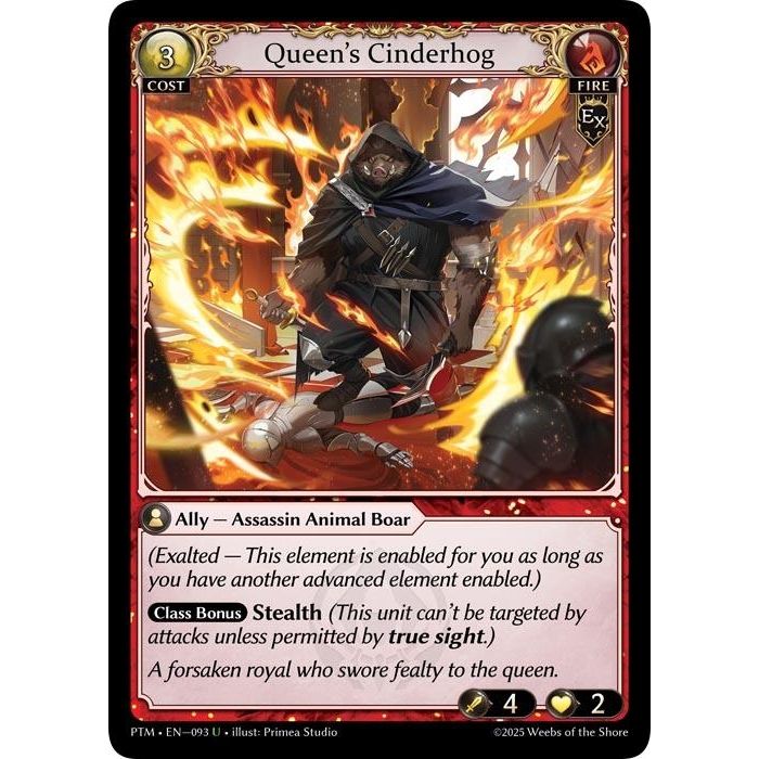 Image for Queen's Cinderhog (093) (Phantom Monarchs) - Grand Archive TCG