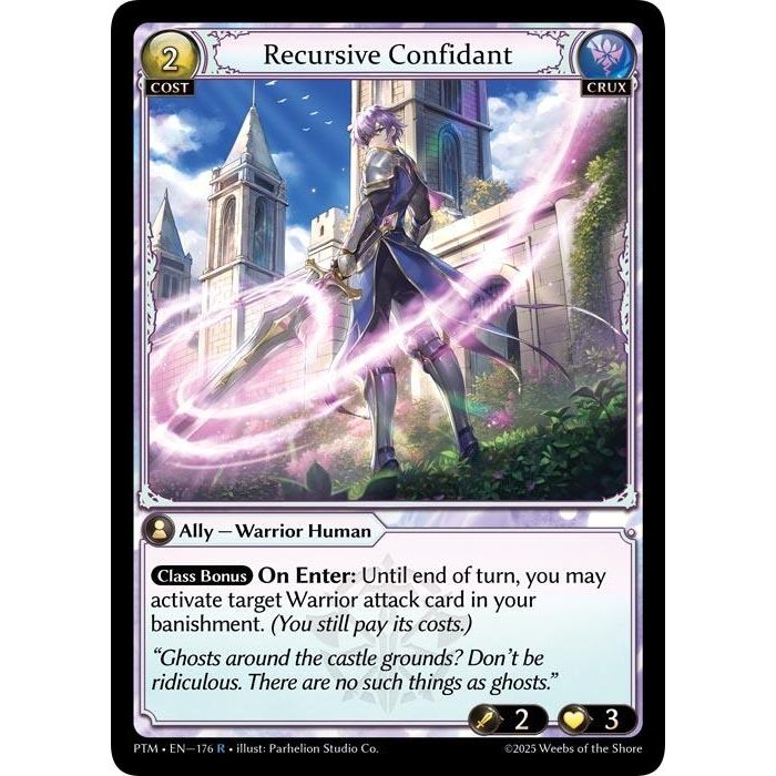 Image for Recursive Confidant (176) (Phantom Monarchs) - Grand Archive TCG
