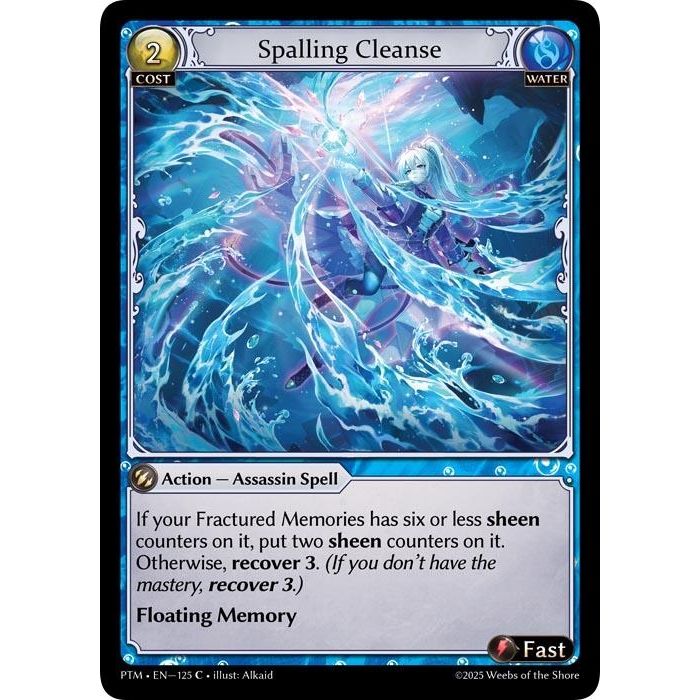 Image for Spalling Cleanse (125) (Phantom Monarchs) - Grand Archive TCG