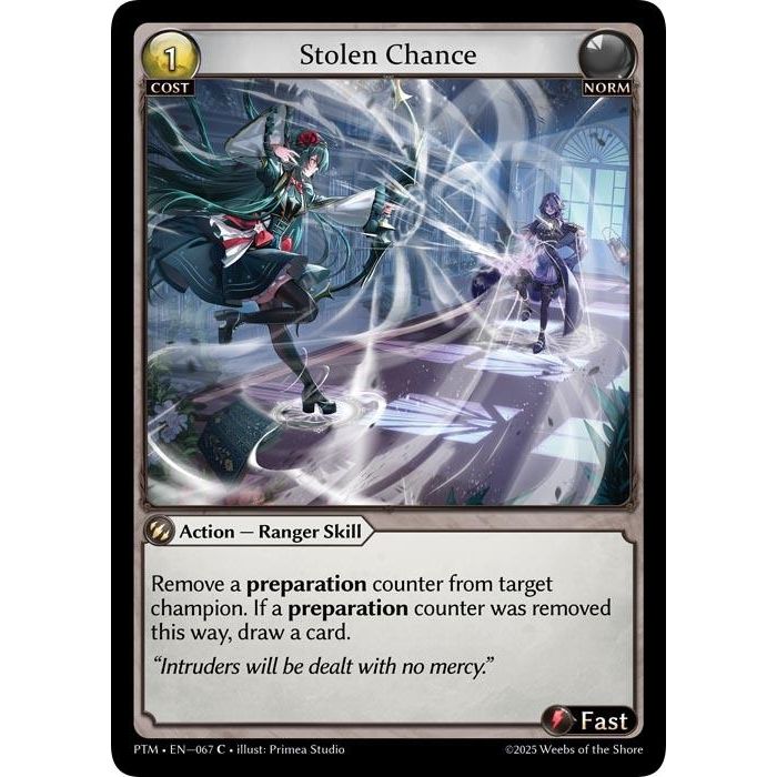 Image for Stolen Chance (067) (Phantom Monarchs) - Grand Archive TCG