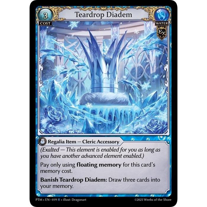 Image for Teardrop Diadem (019) (Phantom Monarchs) - Grand Archive TCG