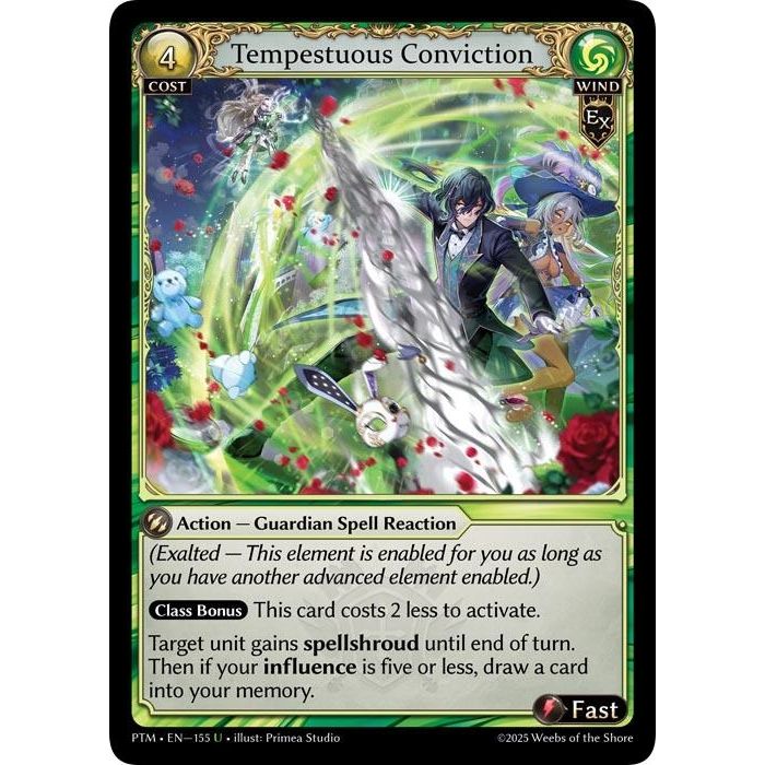 Image for Tempestuous Conviction (155) (Phantom Monarchs) - Grand Archive TCG