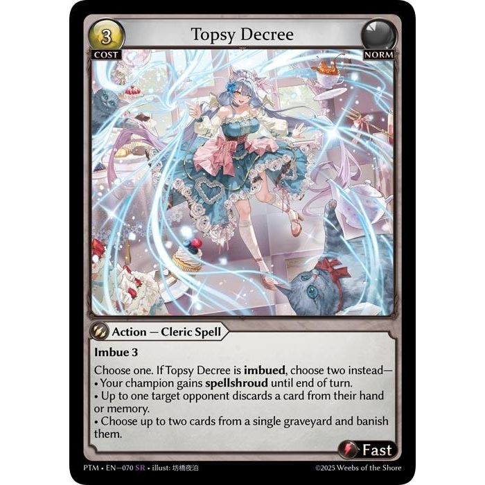 Image for Topsy Decree (070) (Phantom Monarchs) - Grand Archive TCG